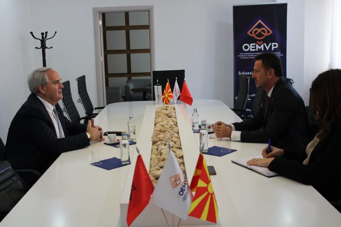 Takim me Ambasadorin e Republikës së Kosovës në Shkup, z. Gjergj Dedaj.