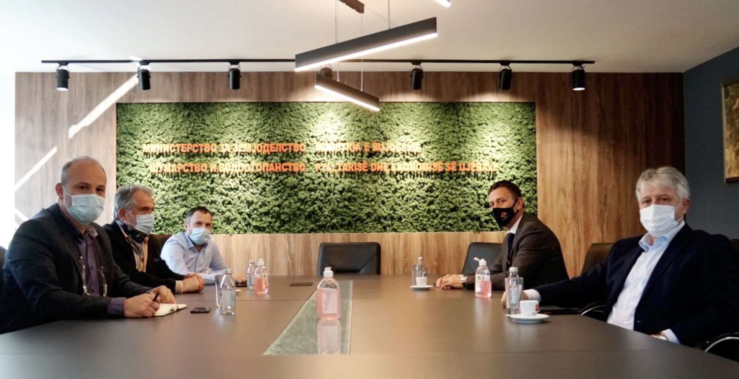 СКСЗМ на средба со министерот за земјоделство, шумарство и водостопанство – Од министерството се изразија оптимизими и подготвеноси да го поддржи претприемништвото во решавањето на потешкотиите