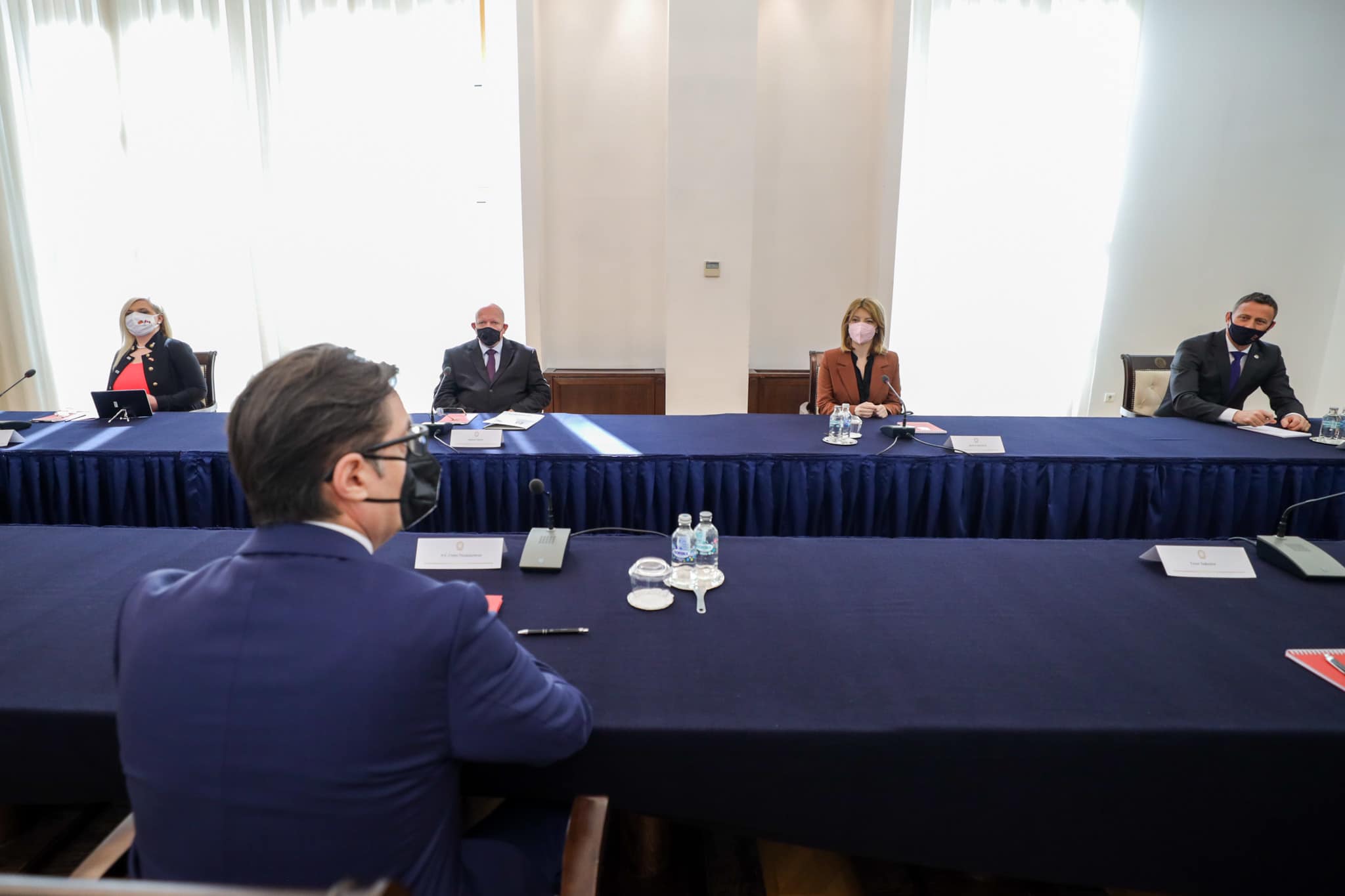 Takim i OEMVP-së me Presidentin e shtetit z.Stevo Pendaroski-Projeksionet e importit dhe eksportit për vitin 2021