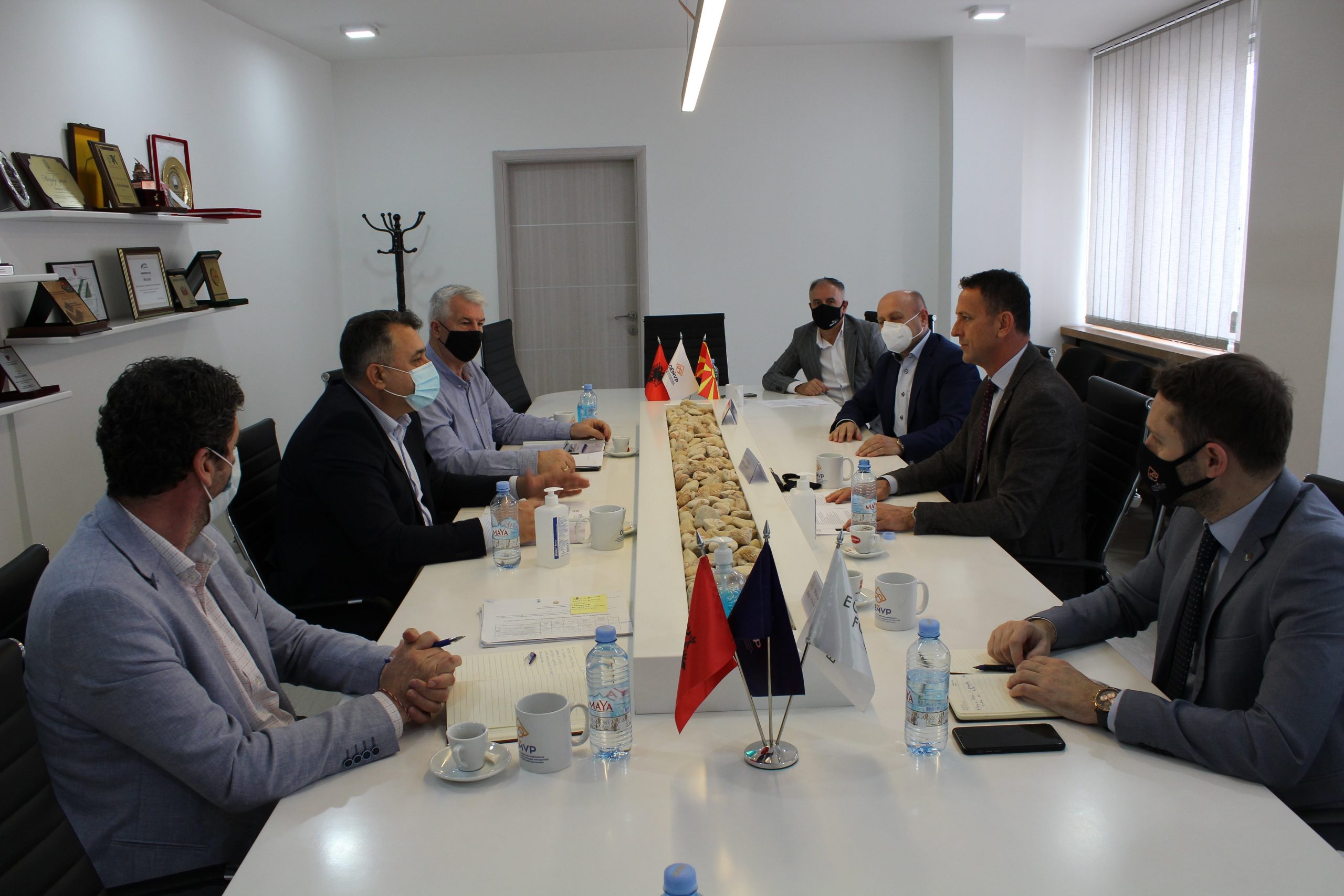 ECNWM receives representatives of the Public Enterprise for State Roads – capital infrastructure projects are discussed