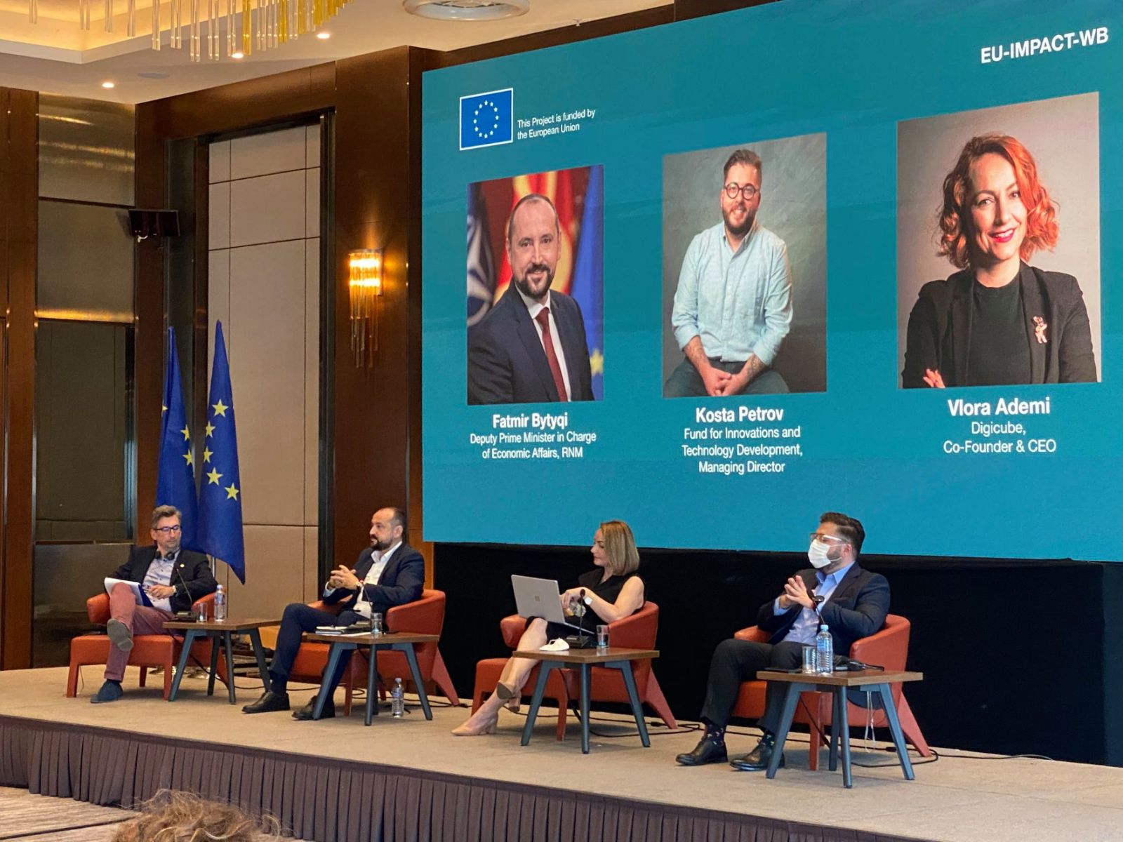 ECNWM participating in the panel “Mechanisms to support young people to maintain their business and create sustainable employment”