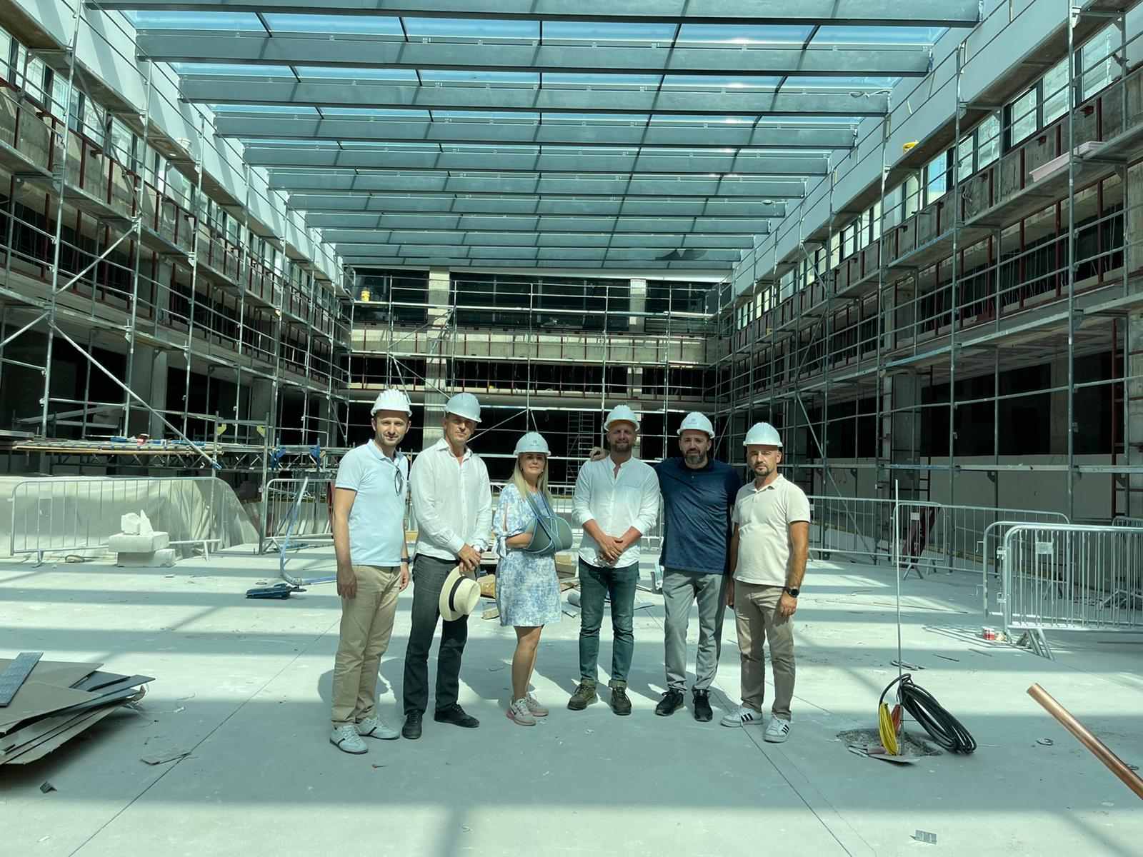 СКСЗМ го посети комплексот Скопје Еаст Гејт