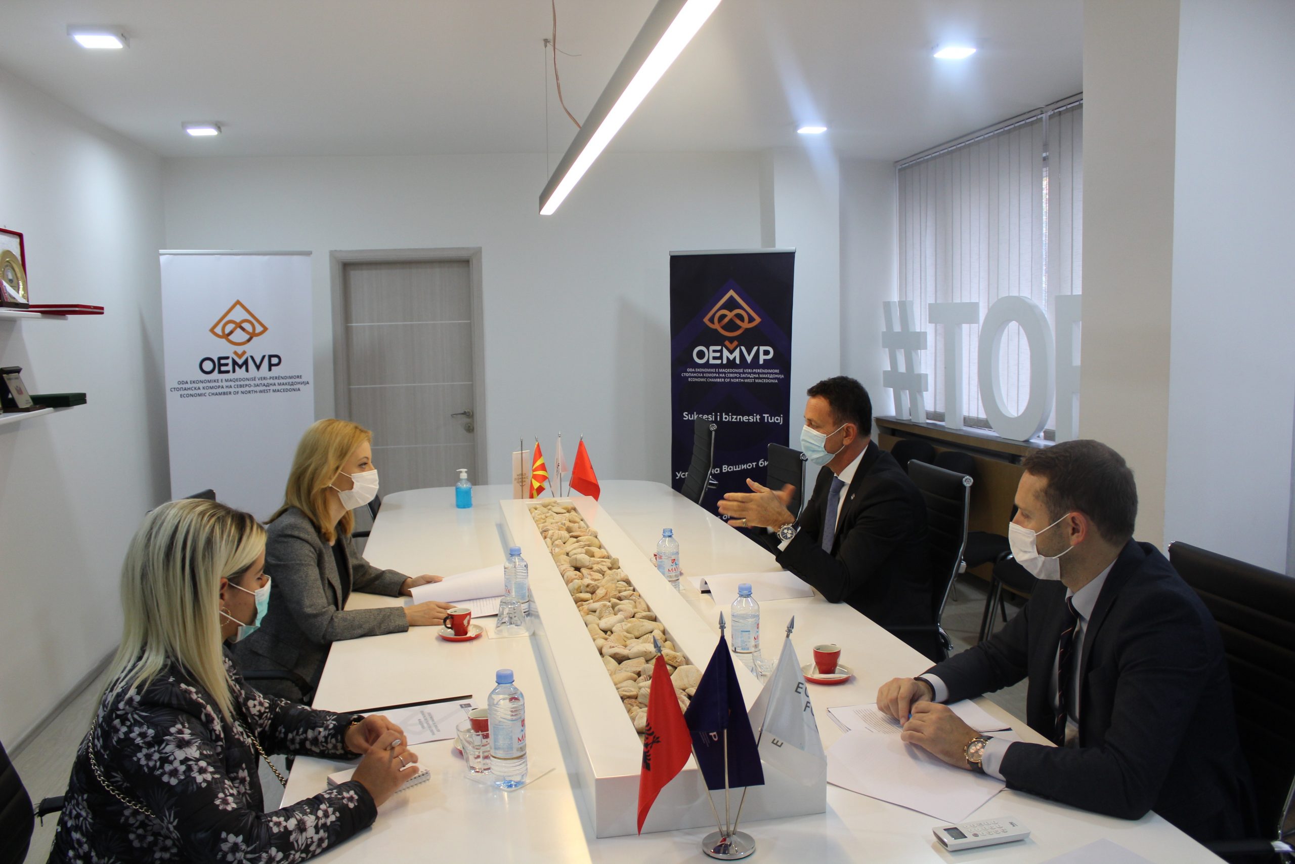 Независниот кандидат за градоначалник на Скопје, на средба во СКСЗМ