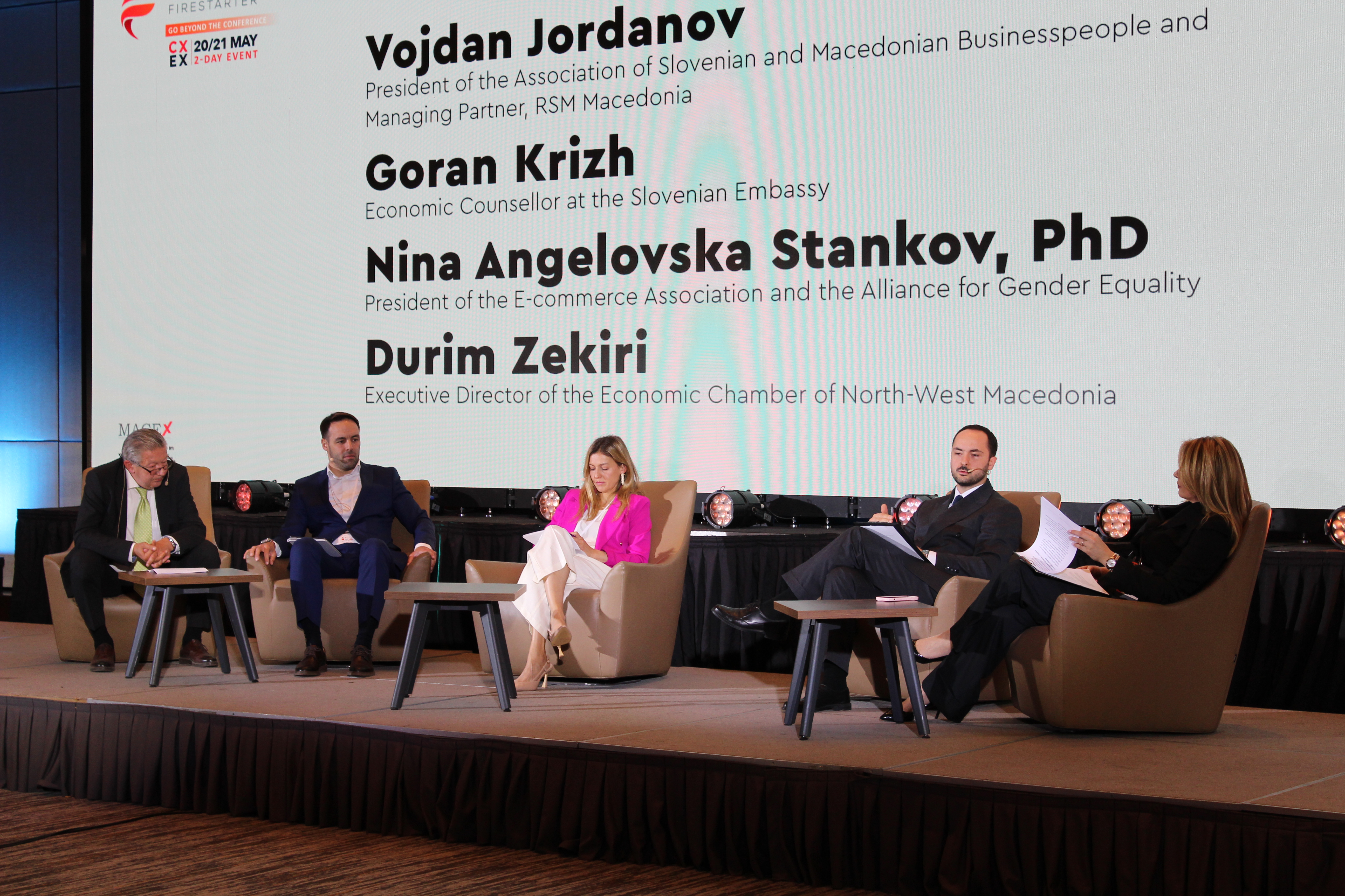 Drejtori Ekzekutiv i OEMVP Durim Zekiri pjesë e panelit në konferencën e MACEX, me temë  Roli i odave ekonomike në zhvillim